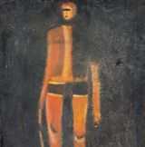 Athlete by Ashraf Murad contemporary artwork painting