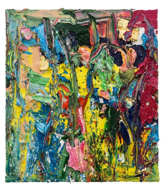 Spring Offering No.3  by Zhu Jinshi contemporary artwork Painting