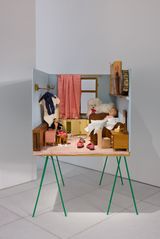 Hotel Room Toy Set  by Shih Yung Chun contemporary artwork installation mixed media textile
