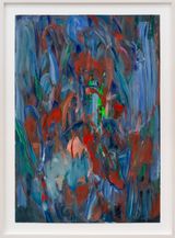 Lantern II by Sabine Moritz contemporary artwork painting works on paper