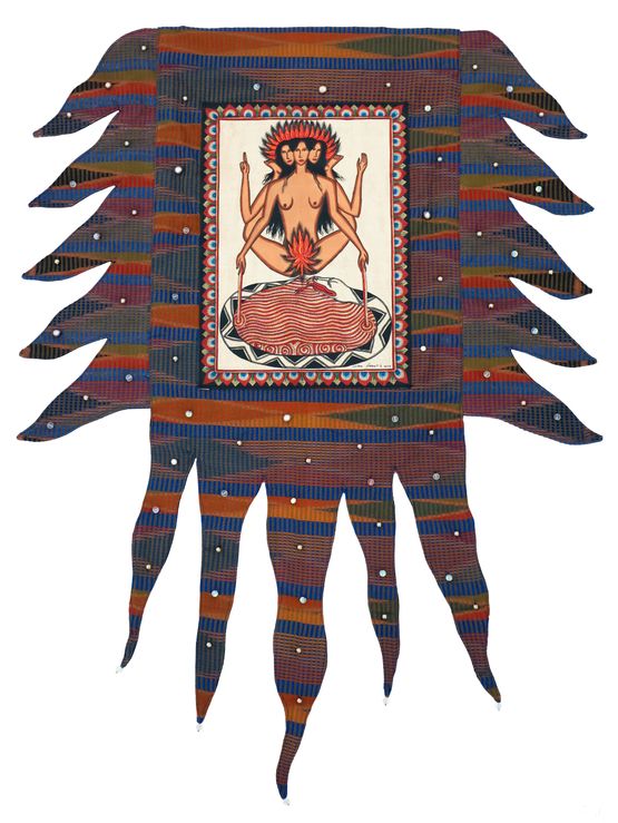 Cosmic Womb by Citra Sasmita contemporary artwork Painting