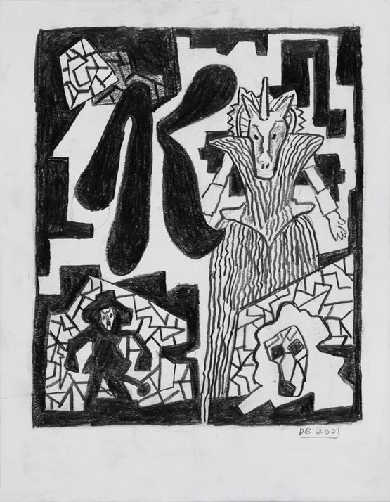 K-Pop 4 by Derek Boshier contemporary artwork Works on Paper