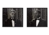 Diasporic Dream Space Diptych Once Again... Statues Never Die by Isaac Julien contemporary artwork print