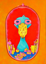 Vacant Pores for Rent by Clasutta contemporary artwork painting