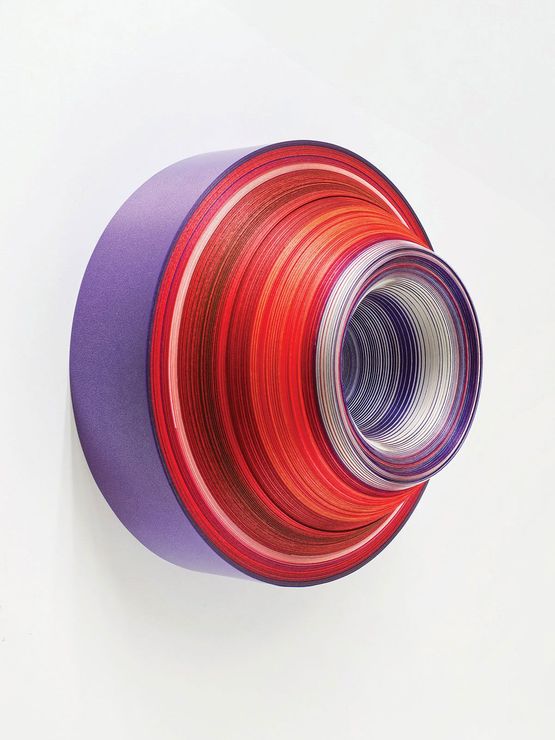 Coil_2021_09_05_02 D-Purple by Stephan Ehrenhofer contemporary artwork Sculpture