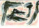 Gambut by Latiff Mohidin contemporary artwork works on paper
