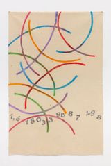 Canone aureo 498 by Giorgio Griffa contemporary artwork painting