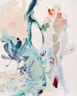 Delta by Araminta Blue contemporary artwork painting works on paper