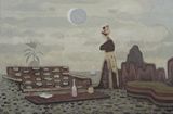 Scenery by Ji Lei contemporary artwork painting