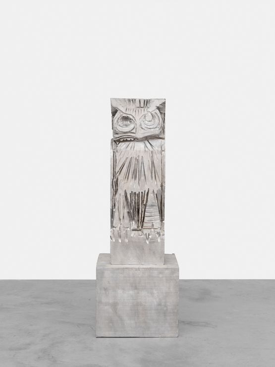 Malibu Owl by Thomas Houseago contemporary artwork Sculpture