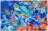 Turkish Blue by Wu Shuang contemporary artwork painting