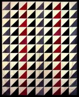 Pharaonic triangles by Chant Avedissian contemporary artwork textile