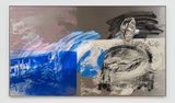 Rose Dam Shiner by Robert Rauschenberg contemporary artwork painting sculpture works on paper