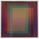 Physichromie Panam 90 by Carlos Cruz-Diez contemporary artwork painting sculpture