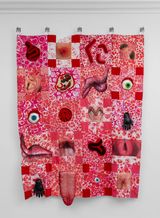 Demodex Quilt by Rosie Gibbens contemporary artwork sculpture