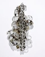 Poured Glass Spine Geode by Eve Biddle contemporary artwork sculpture