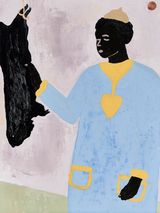Bountiful Beast you are a feast by Cassi Namoda contemporary artwork painting