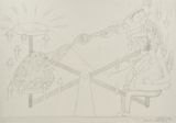 Unlimited FactorEating Pasta  Weight Gain by Masaya Chiba contemporary artwork drawing works on paper