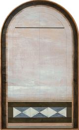 Black Arched Frame by Kayleigh Goh contemporary artwork painting
