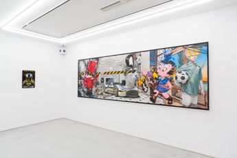 Contemporary art exhibition Ronald Ventura Grey Avenue at Whitestone Gallery Tokyo Japan