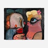 Double Portraits II by Trude Viken contemporary artwork painting