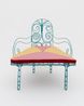 Wide Base Lounge 3 Blue by Tschabalala Self contemporary artwork Sculpture
