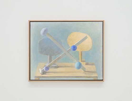 Painting and One-Meter Square of Blue Mist the Nuance of the Morning by Masaya Chiba contemporary artwork Painting