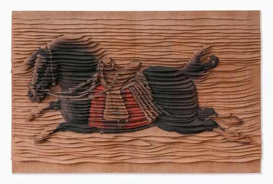 Baitiwu by Zhang Xiaodong contemporary artwork Works on Paper