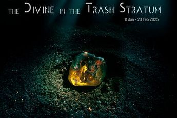 Contemporary art exhibition Robert Zhao Renhui The Divine in the Trash Stratum at ShanghART Singapore