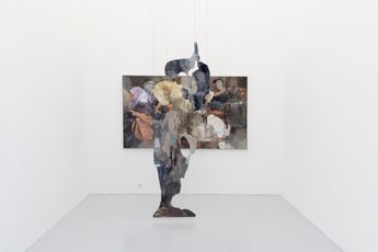 Contemporary art exhibition Alina Frieske Facade at Fabienne Levy Lausanne Switzerland