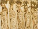 Wise Virgins by Ioana Batranu contemporary artwork Painting