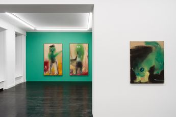 Contemporary art exhibition Leiko Ikemura De Sensu at Contemporary Fine Arts  CFA Berlin Germany