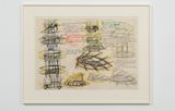 Untitled Car models by The Estate Of Stefan Bertalan contemporary artwork drawing painting works on paper