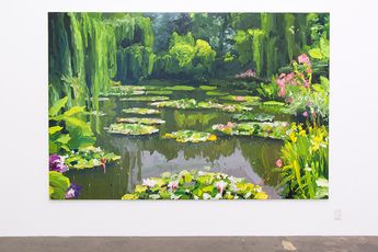Contemporary art exhibition Jan De Vliegher Recent Paintings at Gow Langsford Gallery Auckland City New Zealand