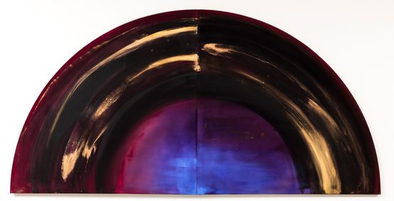 Nocturne by Gretchen Albrecht contemporary artwork Painting
