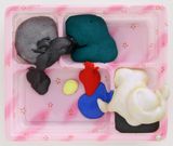 Ni-Te Lunchbox Paintings series by Aida Makoto contemporary artwork sculpture