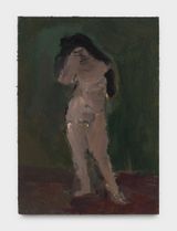Standing Nude 3 by Janice Nowinski contemporary artwork painting works on paper