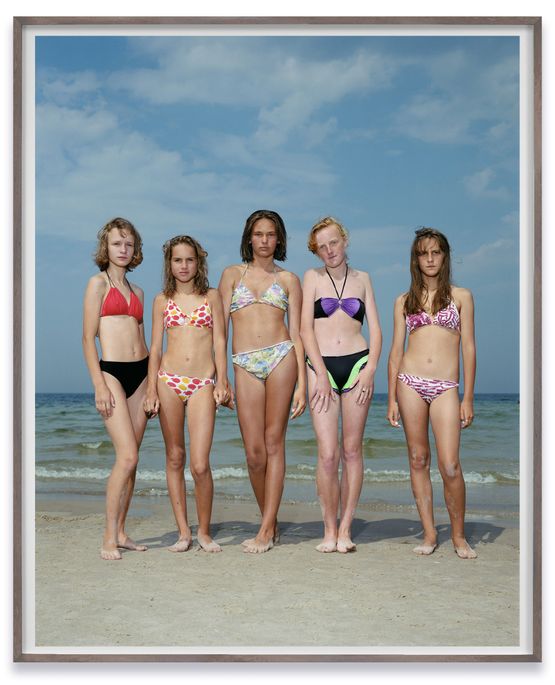 Kolobrzeg Poland July 27 1992 by Rineke Dijkstra contemporary artwork Photography