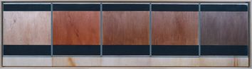 Horizon Gazing With Shades of Brown by Kayleigh Goh contemporary artwork Painting