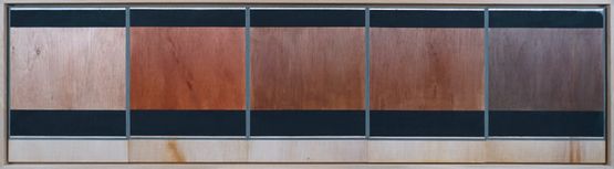 Horizon Gazing With Shades of Brown by Kayleigh Goh contemporary artwork Painting