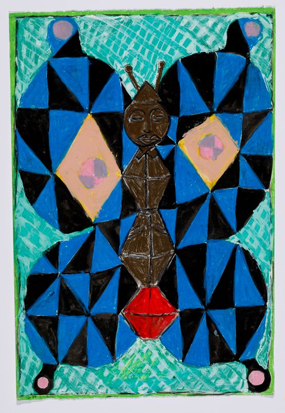 Untitled butterfly 9 by Brendan Huntley contemporary artwork Painting