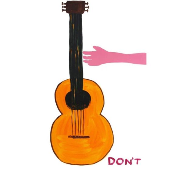 Dont by David Shrigley contemporary artwork Print