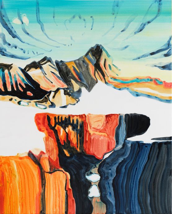 Still water by John Krner contemporary artwork Painting