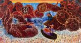 IDOLES ECHOUEES by Herve Di Rosa contemporary artwork painting