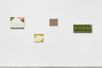 Contemporary art exhibition Leidy Churchman Heart Drop at Matthew Marks Gallery Santa Monica Boulevard United States