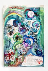 Fingernagelgluck am Chicagosee by Sophie Schmidt contemporary artwork painting photography works on paper