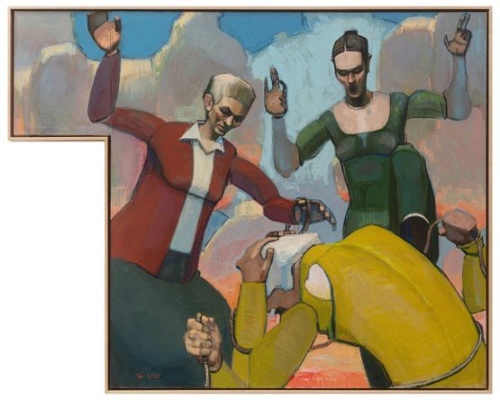 Untitled  Popular Mechanics by Hui Zhang contemporary artwork Painting