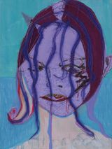 Octopus Spirit by Eva Zhang contemporary artwork painting drawing textile
