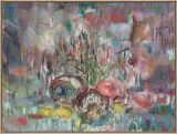 Teach us to number our days by Sabine Moritz contemporary artwork painting