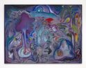 Las Blancas Dentaduras Perforando La Noche by Alejandro Pineiro Bello contemporary artwork Painting